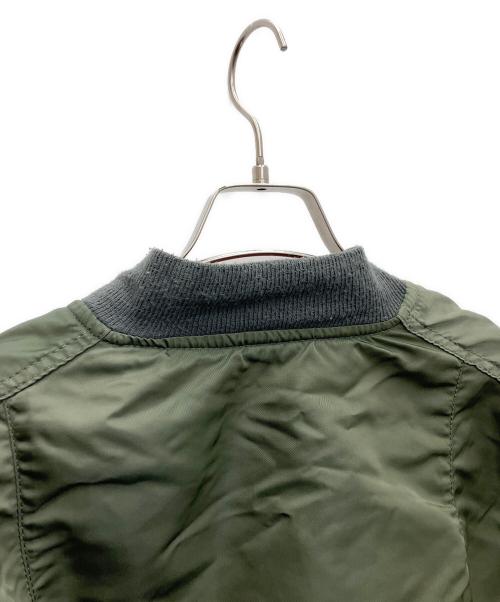 ALPHA（アルファ）ALPHA (アルファ) MA-1ジャケット オリーブ サイズ:Lの古着・服飾アイテム