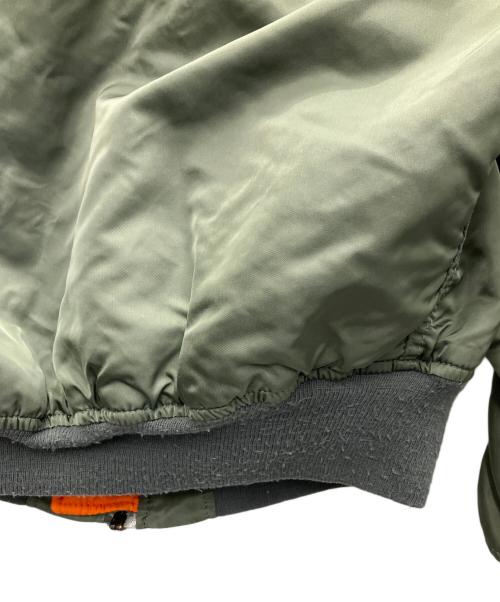 ALPHA（アルファ）ALPHA (アルファ) MA-1ジャケット オリーブ サイズ:Lの古着・服飾アイテム