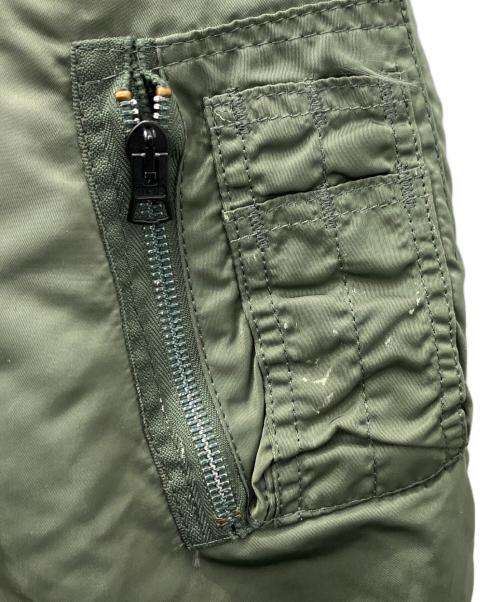 ALPHA（アルファ）ALPHA (アルファ) MA-1ジャケット オリーブ サイズ:Lの古着・服飾アイテム