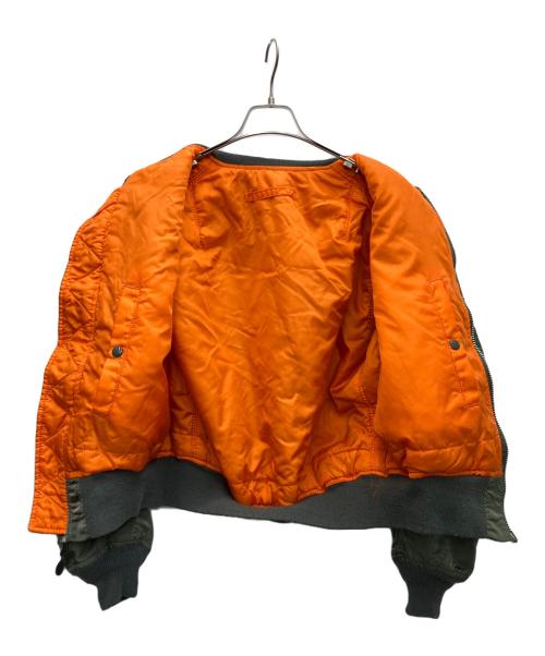 ALPHA（アルファ）ALPHA (アルファ) MA-1ジャケット オリーブ サイズ:Lの古着・服飾アイテム