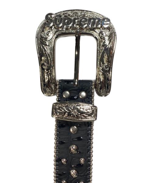 b.b.Simon（ビービーサイモン）b.b.Simon (ビービーサイモン) SUPREME (シュプリーム) Studded Ranger Belt ブラックの古着・服飾アイテム