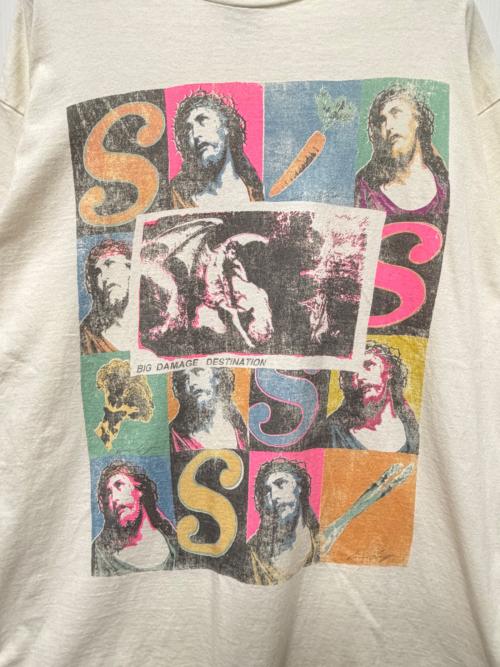 SAINT MICHAEL（セントマイケル）SAINT MICHAEL (セントマイケル) SW SS TEE/VEGES ホワイト サイズ:XLの古着・服飾アイテム