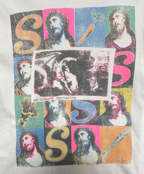 SAINT MICHAEL（セントマイケル）SAINT MICHAEL (セントマイケル) SW SS TEE/VEGES ホワイト サイズ:XLの古着・服飾アイテム