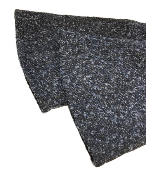 BURBERRY PRORSUM（バーバリープローサム）BURBERRY PRORSUM (バーバリープローサム) フレアスリーブツイードコート ネイビー サイズ:40の古着・服飾アイテム