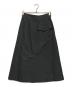 MHL (エムエイチエル) WOOL COTTON DRILL SKIRT グレー サイズ:1：5000円