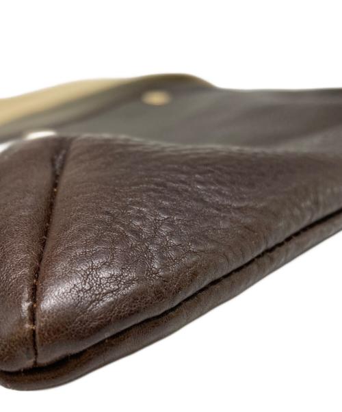 BOLDRINI SELLERIA（ボルドリーニ セレリア）Boldrini Selleria (ボルドリーニ セレリア) レザーショルダーバッグ ブラウン サイズ:記載なしの古着・服飾アイテム