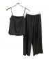Spick and Span（スピック＆スパン）の古着「ギャザーキャミソールセットパンツ」｜ブラック