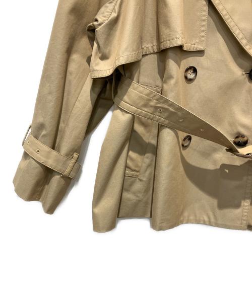 GRACE CLASS（グレースクラス）GRACE CLASS (グレースクラス) ケープショートトレンチコート ベージュ サイズ:36の古着・服飾アイテム