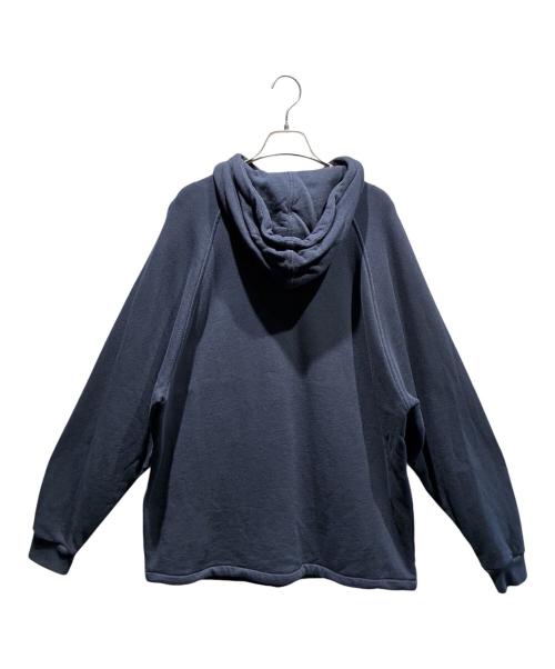 GUCCI（グッチ）GUCCI (グッチ) ウエブ&GUCCIラベル付きスウェットシャツ ネイビー サイズ:Sの古着・服飾アイテム