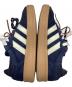 中古・古着 adidas (アディダス) ローカットスニーカー ネイビー サイズ:23：10000円