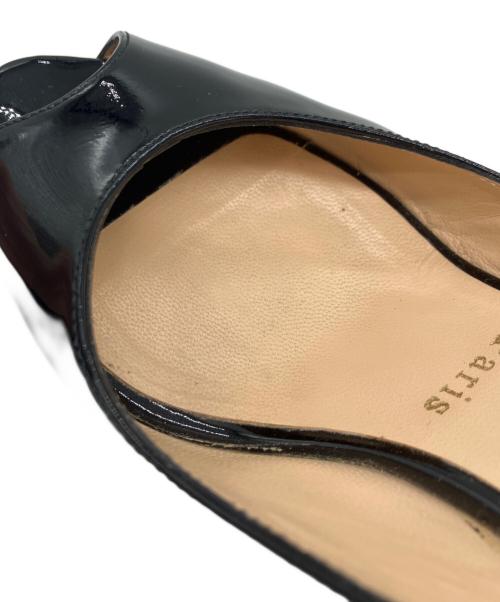 Christian Louboutin（クリスチャン・ルブタン）Christian Louboutin (クリスチャン・ルブタン) Christian Louboutin ウェッジソールサンダル ブラック サイズ:35の古着・服飾アイテム
