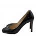 PRADA (プラダ) プレート パテントパンプス ブラック サイズ:34：39000円