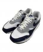 NIKEナイキ）の古着「AIR MAX 1 LV8」｜ホワイト×ネイビー