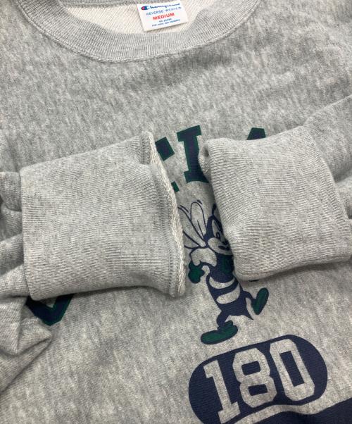 Champion（チャンピオン）Champion (チャンピオン) リバースウィーブスウェット グレー サイズ:Mの古着・服飾アイテム