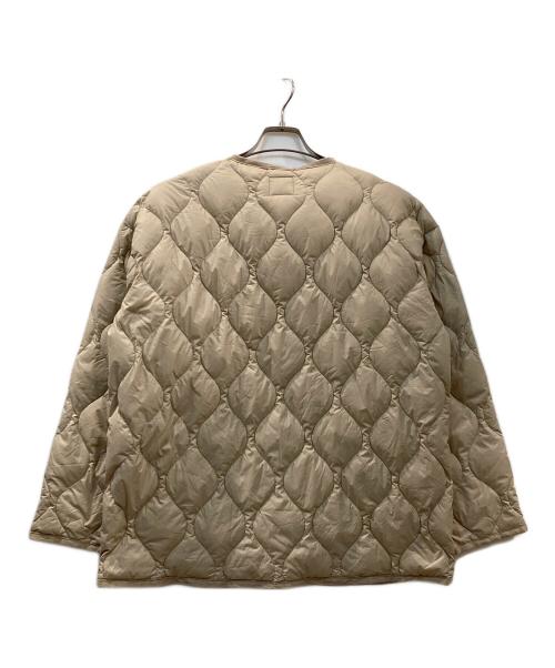 TAION（タイオン）TAION (タイオン) Spick別注キルティングブルゾン ベージュ サイズ:F 未使用品の古着・服飾アイテム