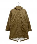 BEAMS×MARMOTビームス×マーモット）の古着「シャワーモッズコート」｜カーキ