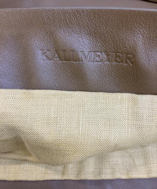 KALLMEYER（カルメイヤー）KALLMEYER (カルメイヤー) トートバッグ ブラウンの古着・服飾アイテム