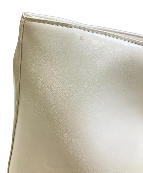 NOTHING WRITTEN（ナッシングリトゥン）NOTHING WRITTEN (ナッシングリトゥン) ラージトートバッグ アイボリーの古着・服飾アイテム