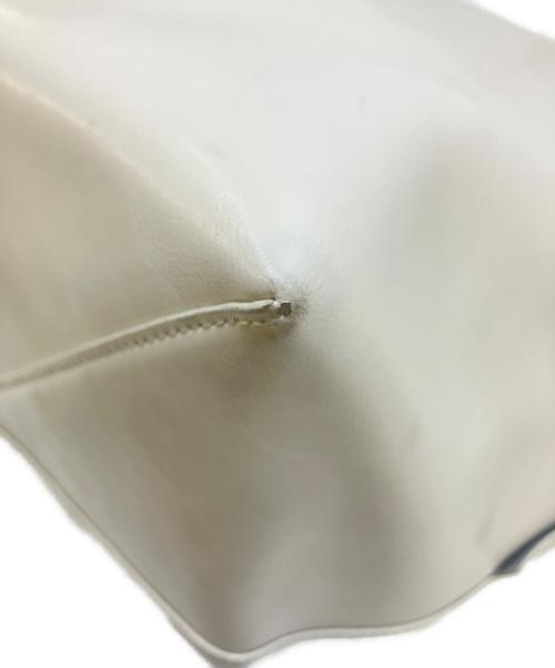 NOTHING WRITTEN（ナッシングリトゥン）NOTHING WRITTEN (ナッシングリトゥン) ラージトートバッグ アイボリーの古着・服飾アイテム