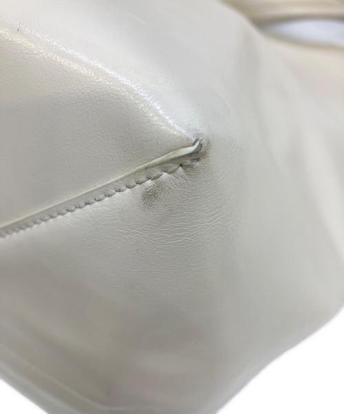 NOTHING WRITTEN（ナッシングリトゥン）NOTHING WRITTEN (ナッシングリトゥン) ラージトートバッグ アイボリーの古着・服飾アイテム