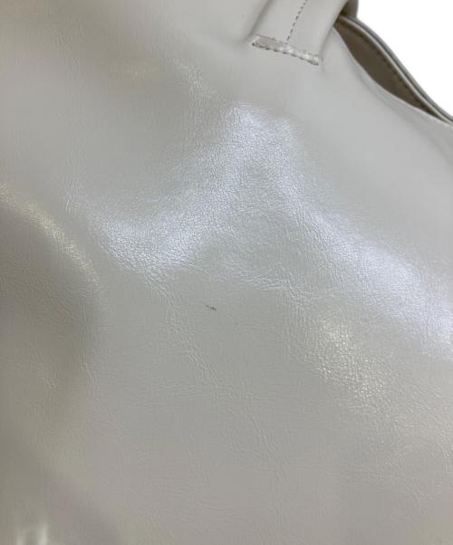 NOTHING WRITTEN（ナッシングリトゥン）NOTHING WRITTEN (ナッシングリトゥン) ラージトートバッグ アイボリーの古着・服飾アイテム