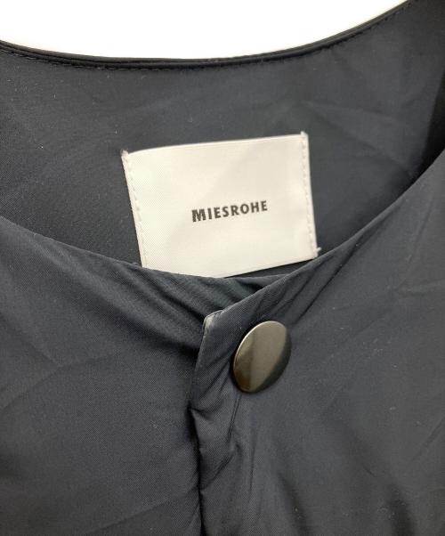MIESROHE（ミースロエ）MIESROHE (ミースロエ) ミディダウンベスト ネイビー サイズ:SIZE0の古着・服飾アイテム