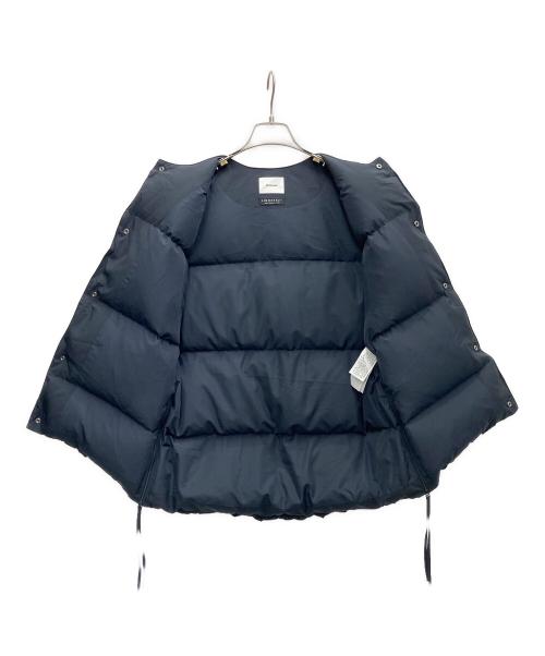 MIESROHE（ミースロエ）MIESROHE (ミースロエ) ミディダウンベスト ネイビー サイズ:SIZE0の古着・服飾アイテム