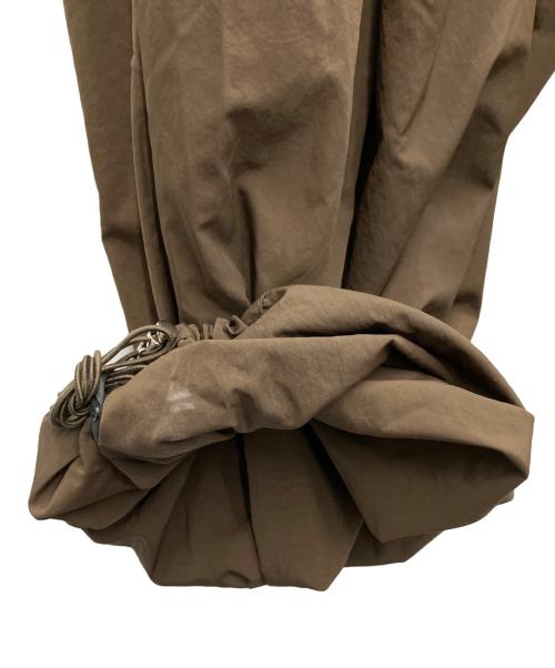 Snidel（スナイデル）Snidel (スナイデル) ワイドデザインパンツ ブラウン サイズ:SIZE1の古着・服飾アイテム