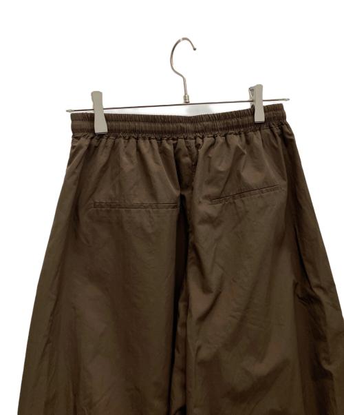 Snidel（スナイデル）Snidel (スナイデル) ワイドデザインパンツ ブラウン サイズ:SIZE1の古着・服飾アイテム