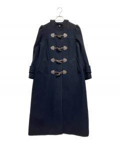 HYKE/ハイク　ダッフルコート　ネイビー　size1 ハイク HYKE ダッフルコート ウール ロング 1 ネイビー 紺 /☆G