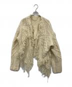 muller of yoshiokuboミュラーオブヨシオクボ）の古着「ニットカーディガン」｜アイボリー