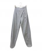 mukasaムカサ）の古着「タックパンツ」｜グレー
