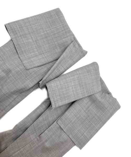 mukasa（ムカサ）mukasa (ムカサ) デザインジャケット グレー サイズ:Fの古着・服飾アイテム