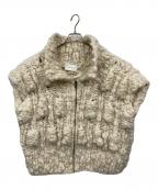 MAYDIマイディ）の古着「ニットベスト」｜アイボリー