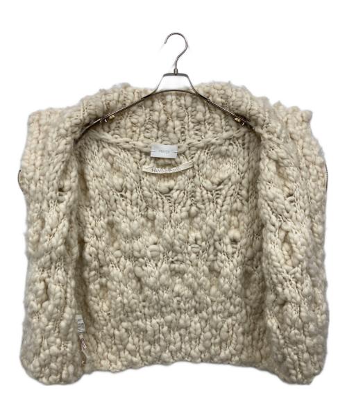 MAYDI（マイディ）MAYDI (マイディ) ニットベスト アイボリー サイズ:Sの古着・服飾アイテム