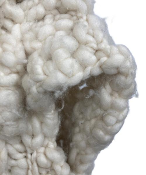 MAYDI（マイディ）MAYDI (マイディ) ニットベスト アイボリー サイズ:Sの古着・服飾アイテム