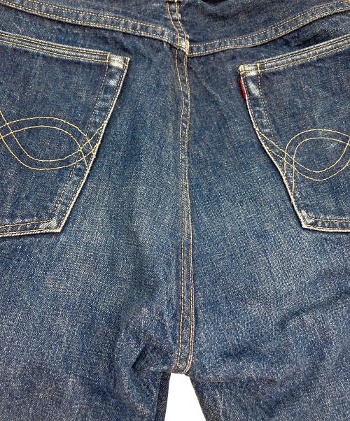 WAREHOUSE（ウエアハウス）WAREHOUSE (ウエアハウス) 1004XX シンチバッグデニムパンツ インディゴ サイズ:76cm (W30)の古着・服飾アイテム