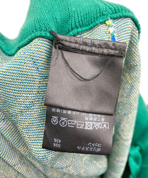 CABAN（キャバン）CABaN (キャバン) クロスタイルジャカード ニットパンツ グリーン サイズ:Mの古着・服飾アイテム