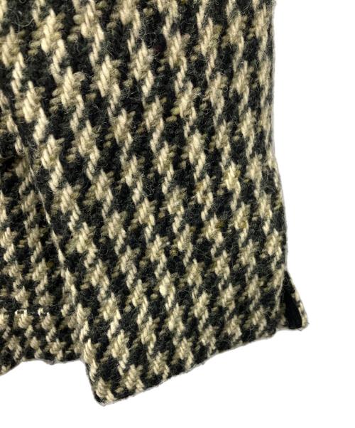 MARNI（マルニ）MARNI (マルニ) 千鳥柄ウールジャケット ブラック×オリーブ サイズ:SIZE40の古着・服飾アイテム