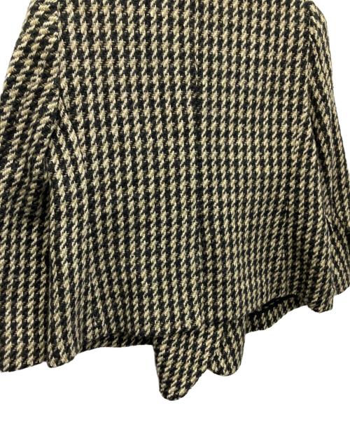 MARNI（マルニ）MARNI (マルニ) 千鳥柄ウールジャケット ブラック×オリーブ サイズ:SIZE40の古着・服飾アイテム