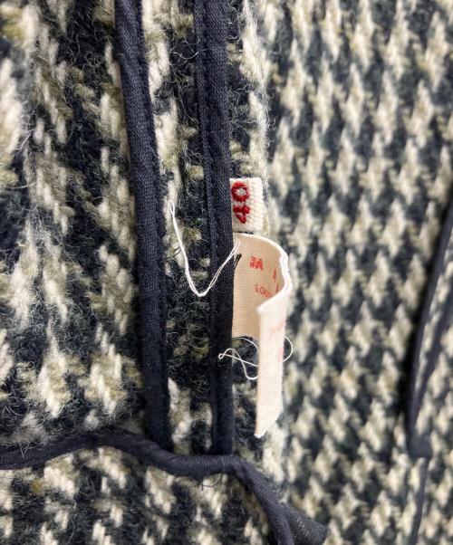 MARNI（マルニ）MARNI (マルニ) 千鳥柄ウールジャケット ブラック×オリーブ サイズ:SIZE40の古着・服飾アイテム