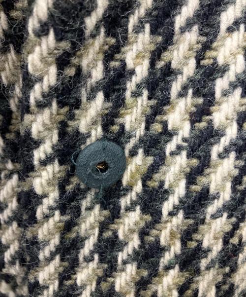 MARNI（マルニ）MARNI (マルニ) 千鳥柄ウールジャケット ブラック×オリーブ サイズ:SIZE40の古着・服飾アイテム