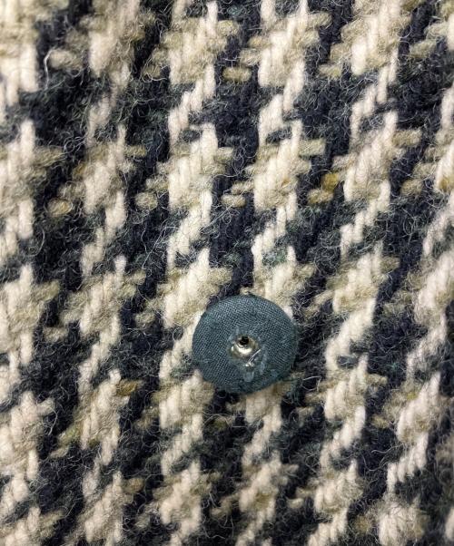 MARNI（マルニ）MARNI (マルニ) 千鳥柄ウールジャケット ブラック×オリーブ サイズ:SIZE40の古着・服飾アイテム