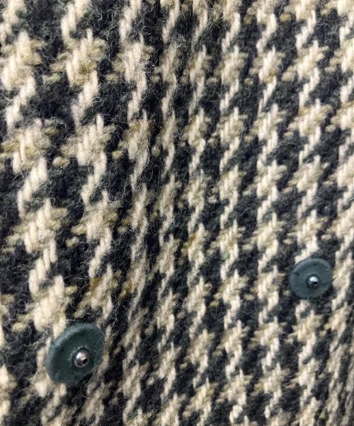 MARNI（マルニ）MARNI (マルニ) 千鳥柄ウールジャケット ブラック×オリーブ サイズ:SIZE40の古着・服飾アイテム