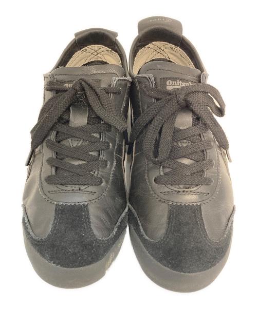 Onitsuka Tiger（オニツカタイガー）Onitsuka Tiger (オニツカタイガー) ローカットスニーカー ブラック サイズ:SIZE 25cmの古着・服飾アイテム