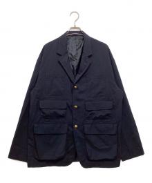 BEAMS（ビームス）の古着「3ステップポケットブレザージャケット」｜ネイビー