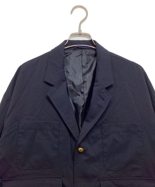 BEAMS（ビームス）BEAMS (ビームス) 3ステップポケットブレザージャケット ネイビー サイズ:Mの古着・服飾アイテム