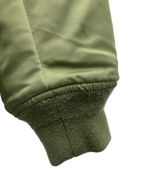 FAT（エフエーティー）FAT (エフエーティー) MA-1ジャケット グリーン サイズ:Sの古着・服飾アイテム