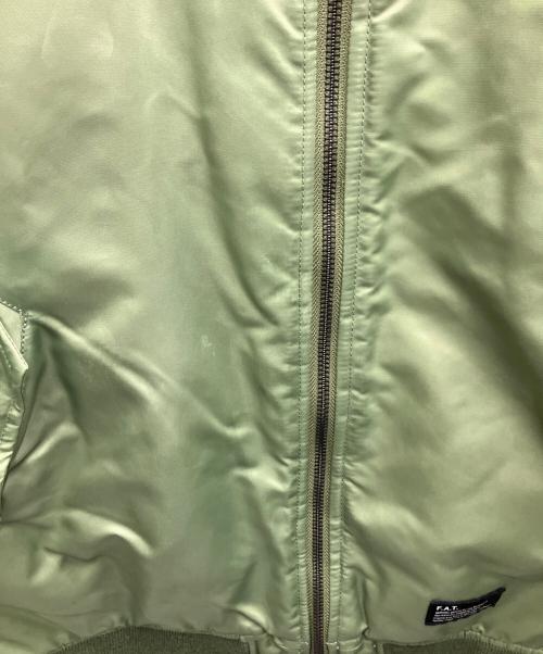 FAT（エフエーティー）FAT (エフエーティー) MA-1ジャケット グリーン サイズ:Sの古着・服飾アイテム