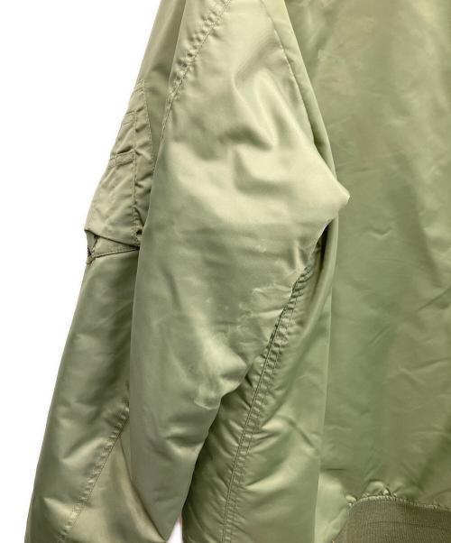 FAT（エフエーティー）FAT (エフエーティー) MA-1ジャケット グリーン サイズ:Sの古着・服飾アイテム